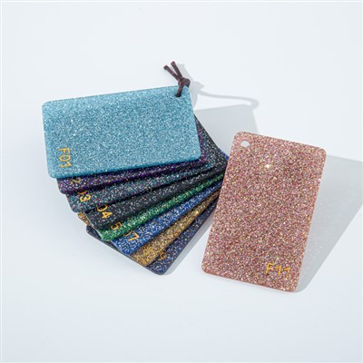 Feuille acrylique scintillante